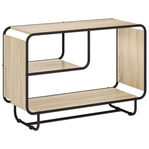 KOMODA DĄB SONOMA 93.5 X 37.5 X 64.5 CM MATERIAŁ DREWNOPOCHODNY
