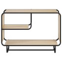 KOMODA DĄB SONOMA 93.5 X 37.5 X 64.5 CM MATERIAŁ DREWNOPOCHODNY