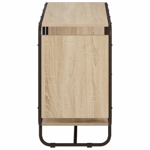 KOMODA DĄB SONOMA 93.5 X 37.5 X 64.5 CM MATERIAŁ DREWNOPOCHODNY