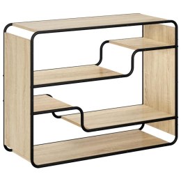 VidaXL Komoda dąb Sonoma 98 x 37,5 x 75,5 cm Materiał drewnopochodny