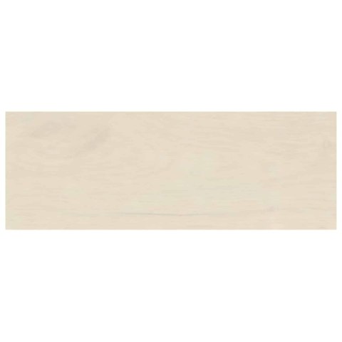 PARAPETY 2 SZT. BIAŁY 80 X 25 X 2 CM DĄB LITE