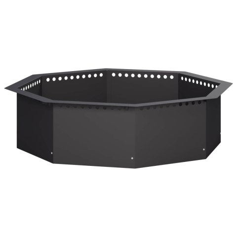 PIERŚCIEŃ DO OGNISKA CZARNY 90 X 90 X 25 CM STAL