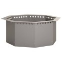 VidaXL Pierścień do ogniska Rdzawy 60 x 60 x 25 cm Stal kortenowska