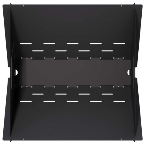 KOMINEK CZARNY 40 X 40 X 20 CM STAL