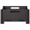 VidaXL Kominek Czarny 40 x 40 x 20 cm Stal