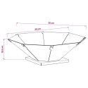 KOMINEK CZARNY 50 X 50 X 15,5 CM STAL