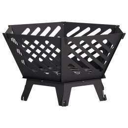 KOMINEK CZARNY 60 X 53 X 30 CM STAL