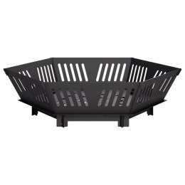 KOMINEK CZARNY 60 X 60 X 18 CM STAL