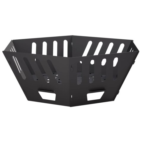 KOMINEK CZARNY 60 X 60 X 23 CM STAL