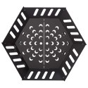 KOMINEK CZARNY 60 X 60 X 23 CM STAL