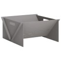 VidaXL Kominek Rdzawy 40 x 40 x 20 cm Stal kortenowska