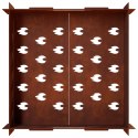 KOMINEK RDZAWY 40 X 40 X 20 CM STAL KORTENOWSKA