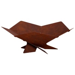 KOMINEK RDZAWY 53 X 53 X 18,5 CM STAL KORTENOWSKA