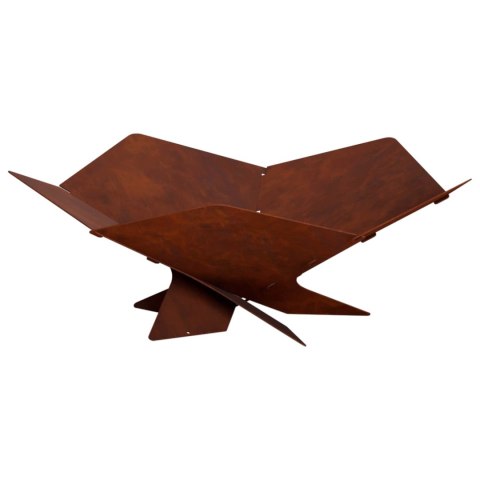 KOMINEK RDZAWY 53 X 53 X 18,5 CM STAL KORTENOWSKA