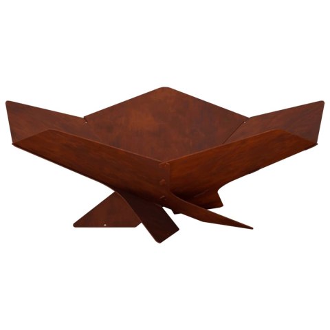 KOMINEK RDZAWY 53 X 53 X 18,5 CM STAL KORTENOWSKA