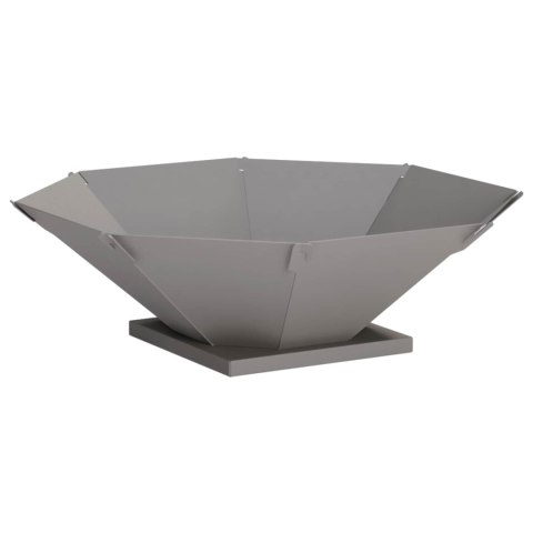 KOMINEK RDZAWY 70,5 X 70,5 X 21,5 CM STAL KORTENOWSKA