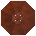 KOMINEK RDZAWY 70,5 X 70,5 X 21,5 CM STAL KORTENOWSKA