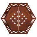 VidaXL Kominek Rdzawy 80 x 80 x 23 cm Stal kortenowska