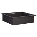 PIERŚCIEŃ DO OGNISKA CZARNY 90 X 90 X 25 CM STAL