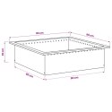 PIERŚCIEŃ DO OGNISKA CZARNY 90 X 90 X 25 CM STAL