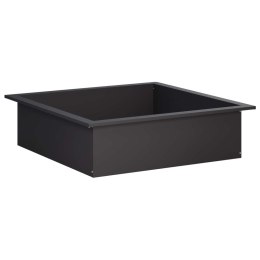 PIERŚCIEŃ DO OGNISKA CZARNY 90 X 90 X 25 CM STAL