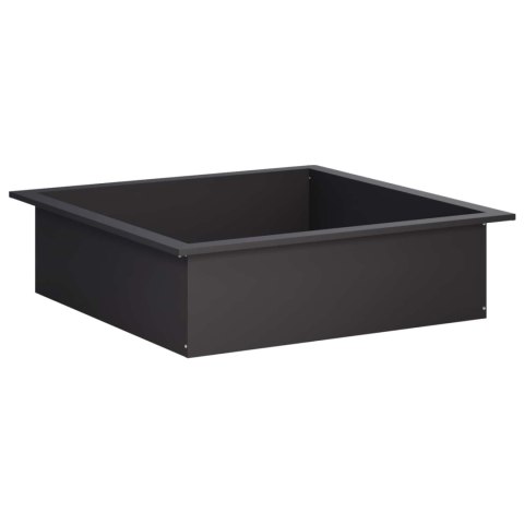 PIERŚCIEŃ DO OGNISKA CZARNY 90 X 90 X 25 CM STAL