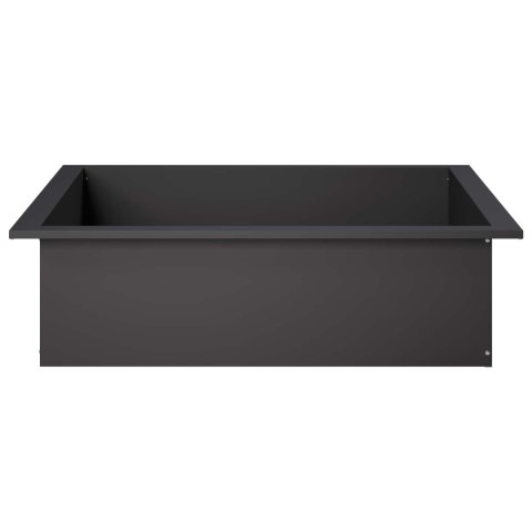 PIERŚCIEŃ DO OGNISKA CZARNY 90 X 90 X 25 CM STAL