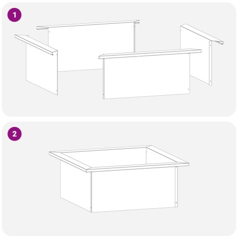 PIERŚCIEŃ DO OGNISKA RDZAWY 90 X 90 X 25 CM STAL KORTENOWSKA