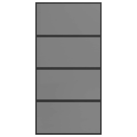 DRZWI PRZESUWNE 102.5 X 205 CM SZKŁO HARTOWANE I ALUMINIUM