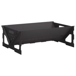 KOMINEK CZARNY 60 X 40 X 20 CM STAL