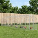 VidaXL Kurnik srebrny 1000 x 200 x 200 cm Stal ocynkowana