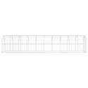 VidaXL Kurnik srebrny 1000 x 200 x 200 cm Stal ocynkowana