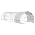 VidaXL Kurnik srebrny 1000 x 300 x 200 cm Stal ocynkowana