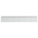 VidaXL Kurnik srebrny 1200 x 200 x 200 cm Stal ocynkowana