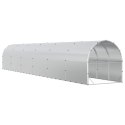VidaXL Kurnik srebrny 1200 x 200 x 200 cm Stal ocynkowana