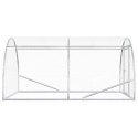 VidaXL Kurnik srebrny 200 x 150 x 100 cm Stal ocynkowana