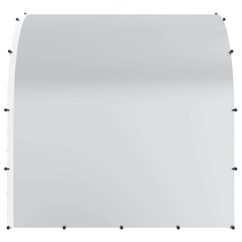 VidaXL Kurnik srebrny 200 x 200 x 200 cm Stal ocynkowana