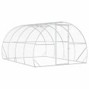 VidaXL Kurnik srebrny 400 x 300 x 200 cm Stal ocynkowana