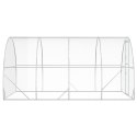 VidaXL Kurnik srebrny 400 x 300 x 200 cm Stal ocynkowana