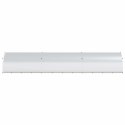 VidaXL Kurnik srebrny 600 x 150 x 100 cm Stal ocynkowana