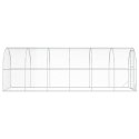 VidaXL Kurnik srebrny 600 x 200 x 200 cm Stal ocynkowana
