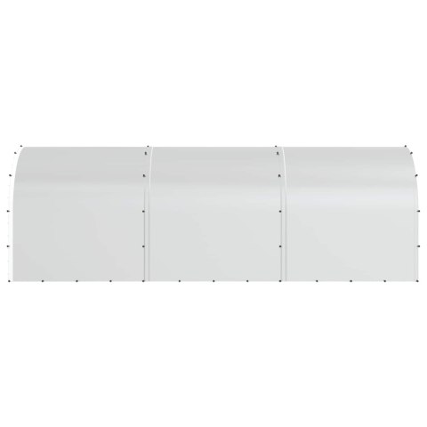 VidaXL Kurnik srebrny 600 x 200 x 200 cm Stal ocynkowana