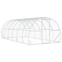 VidaXL Kurnik srebrny 600 x 300 x 200 cm Stal ocynkowana
