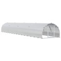 VidaXL Kurnik srebrny 800 x 150 x 100 cm Stal ocynkowana