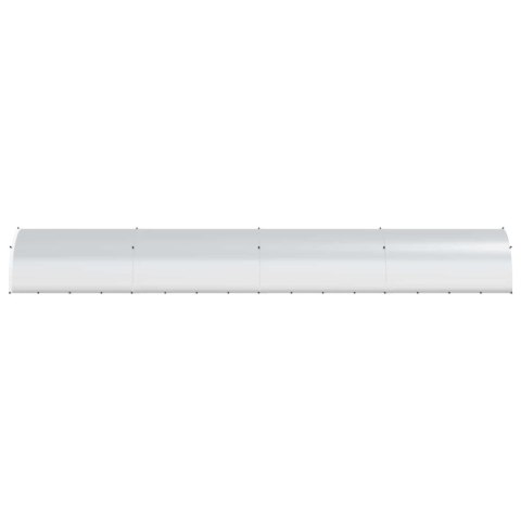 VidaXL Kurnik srebrny 800 x 150 x 100 cm Stal ocynkowana