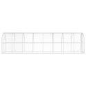 VidaXL Kurnik srebrny 800 x 200 x 200 cm Stal ocynkowana