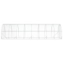 VidaXL Kurnik srebrny 800 x 300 x 200 cm Stal ocynkowana