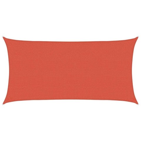 ŻAGIEL PRZECIWSŁONECZNY, 160 G/M², TERAKOTOWY, 2X4 M, HDPE