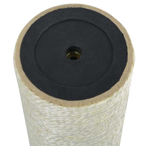 VidaXL Drapak dla kota 8x30 cm, 8 mm, beżowy