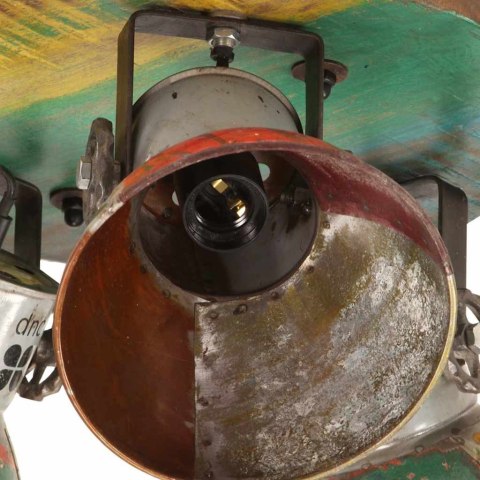 VidaXL Industrialna lampa sufitowa, 25 W, kolorowa, 42x25 cm, E27